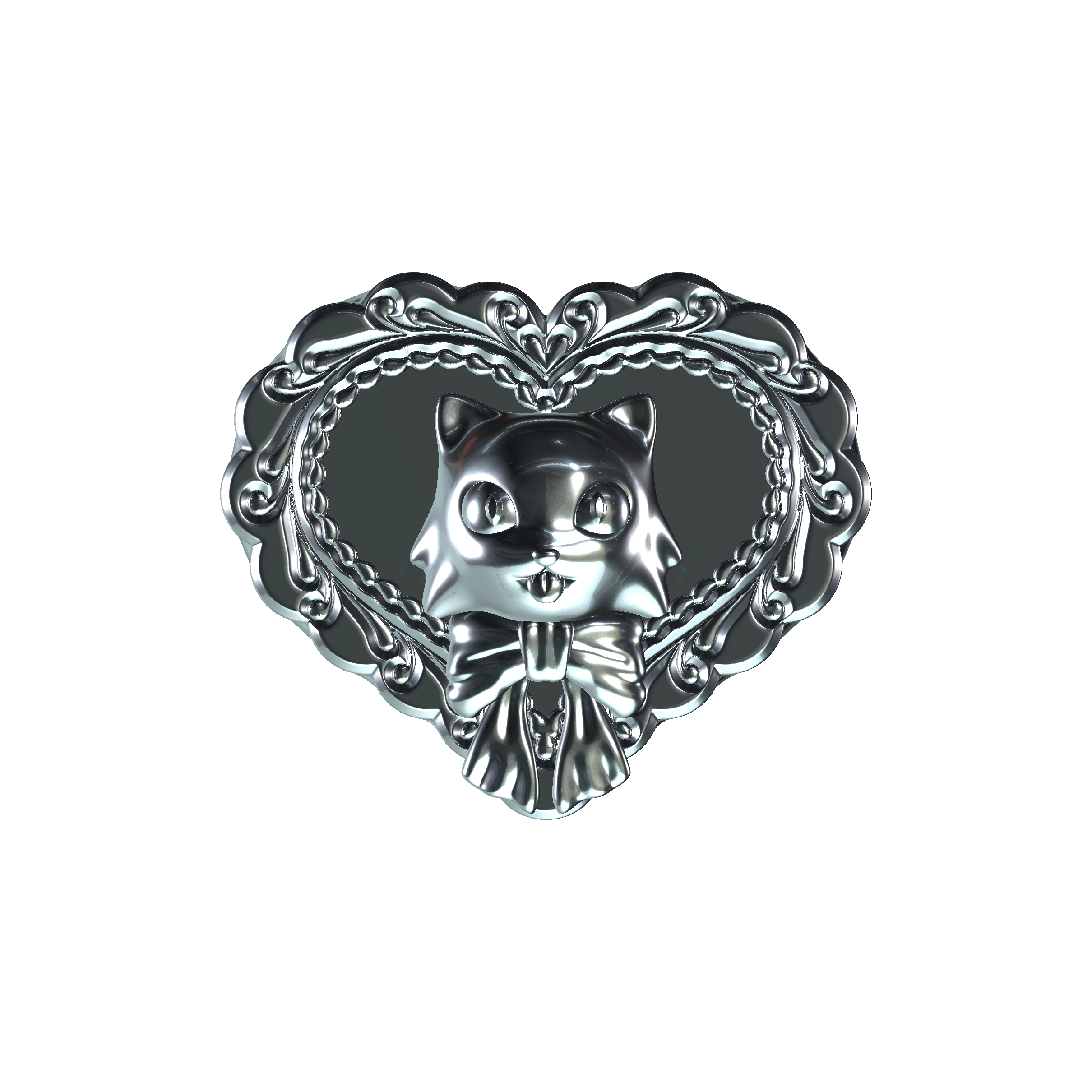 MiMir Cameo Ring (Steel)
