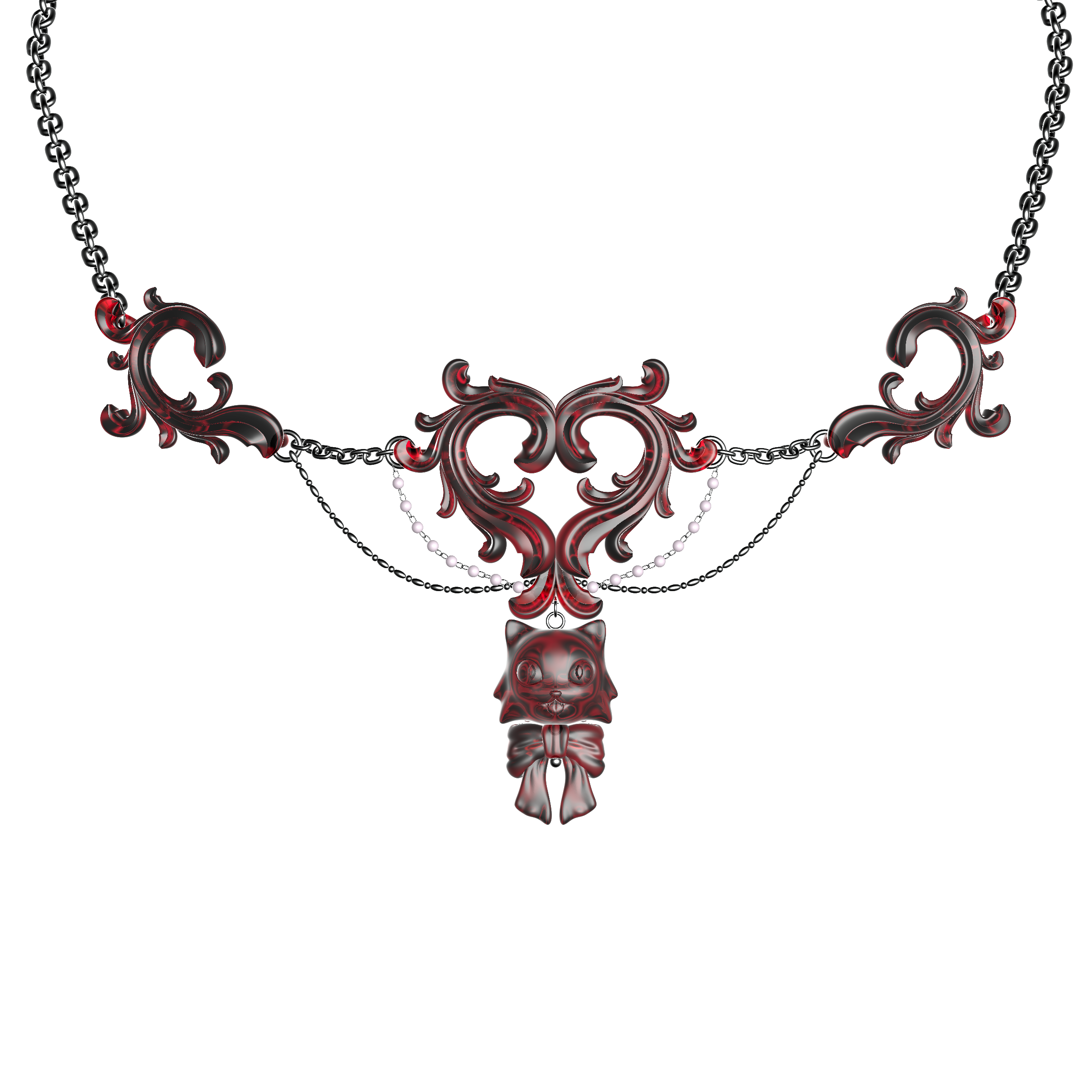 Midnight Bloom Necklace