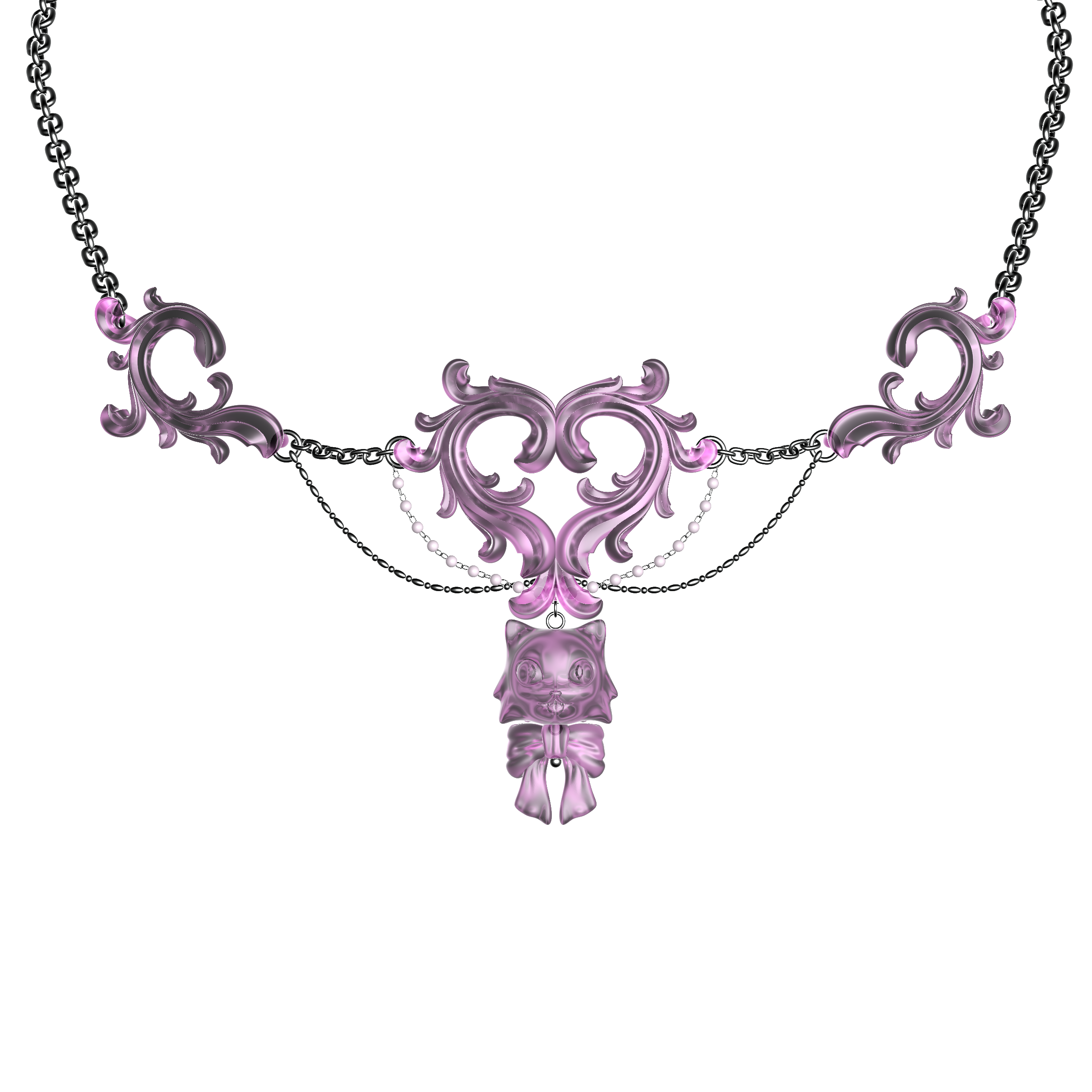 Midnight Bloom Necklace