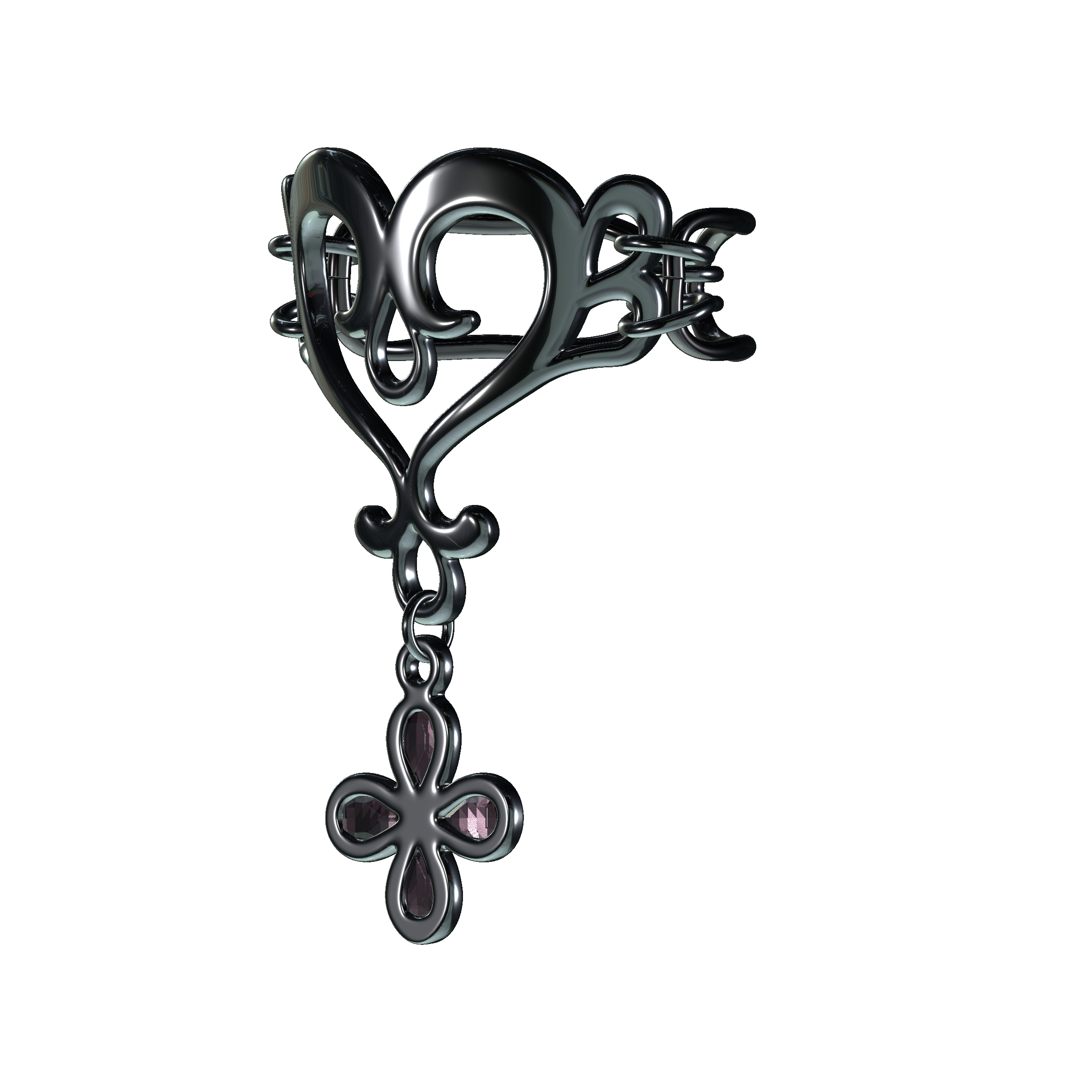 Heart of Steel Ring