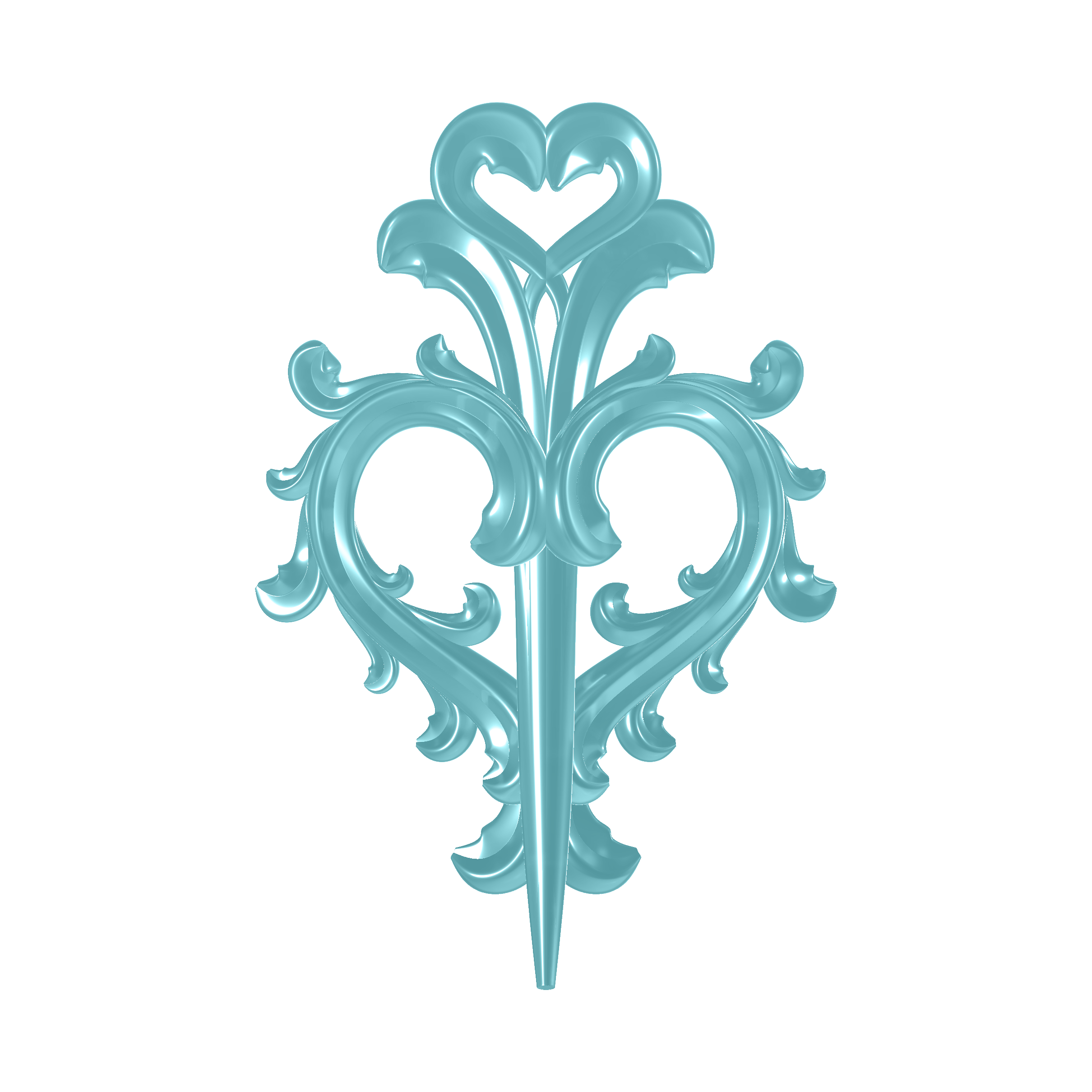Midnight Bloom Hairpiece