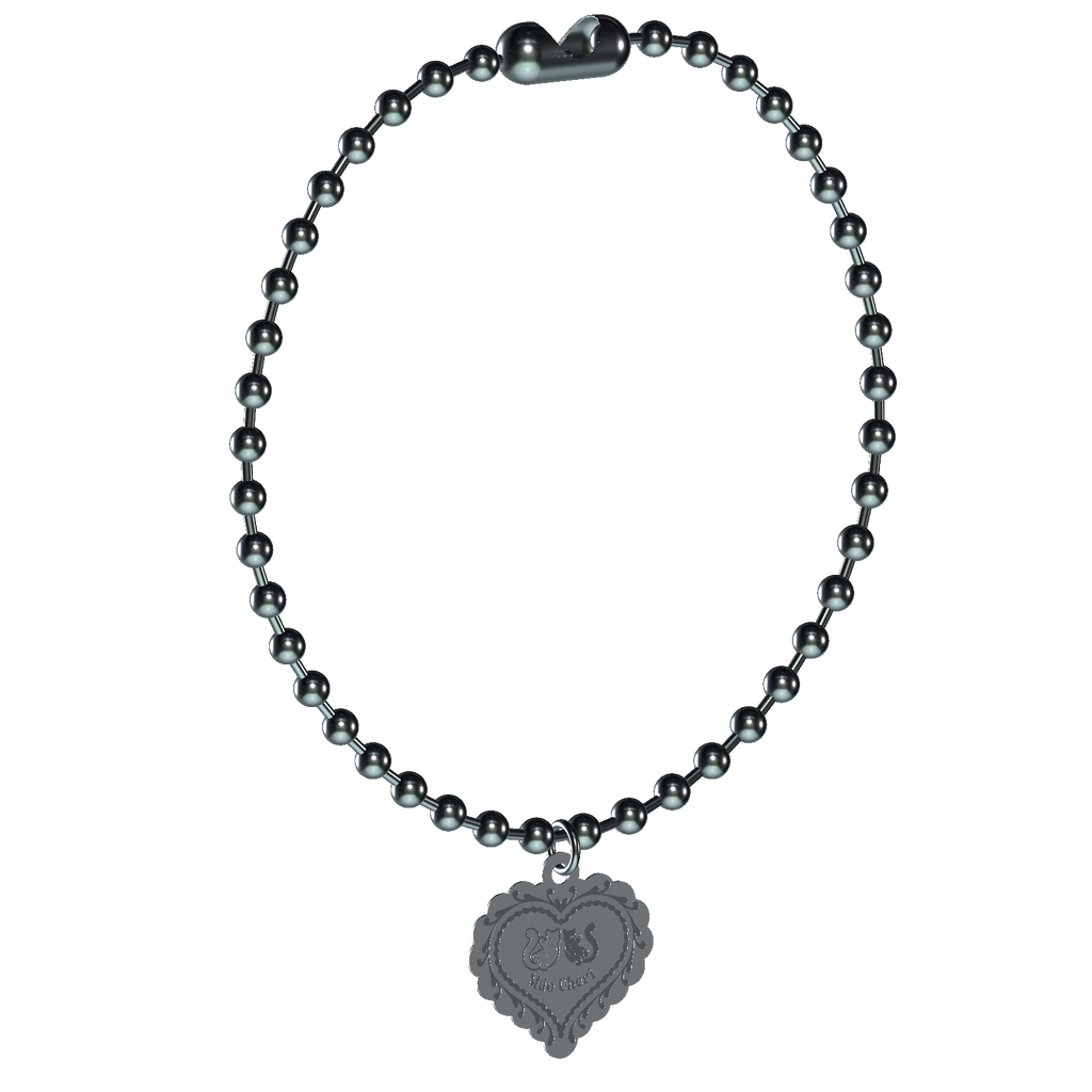 Ball Chain Logo Necklace