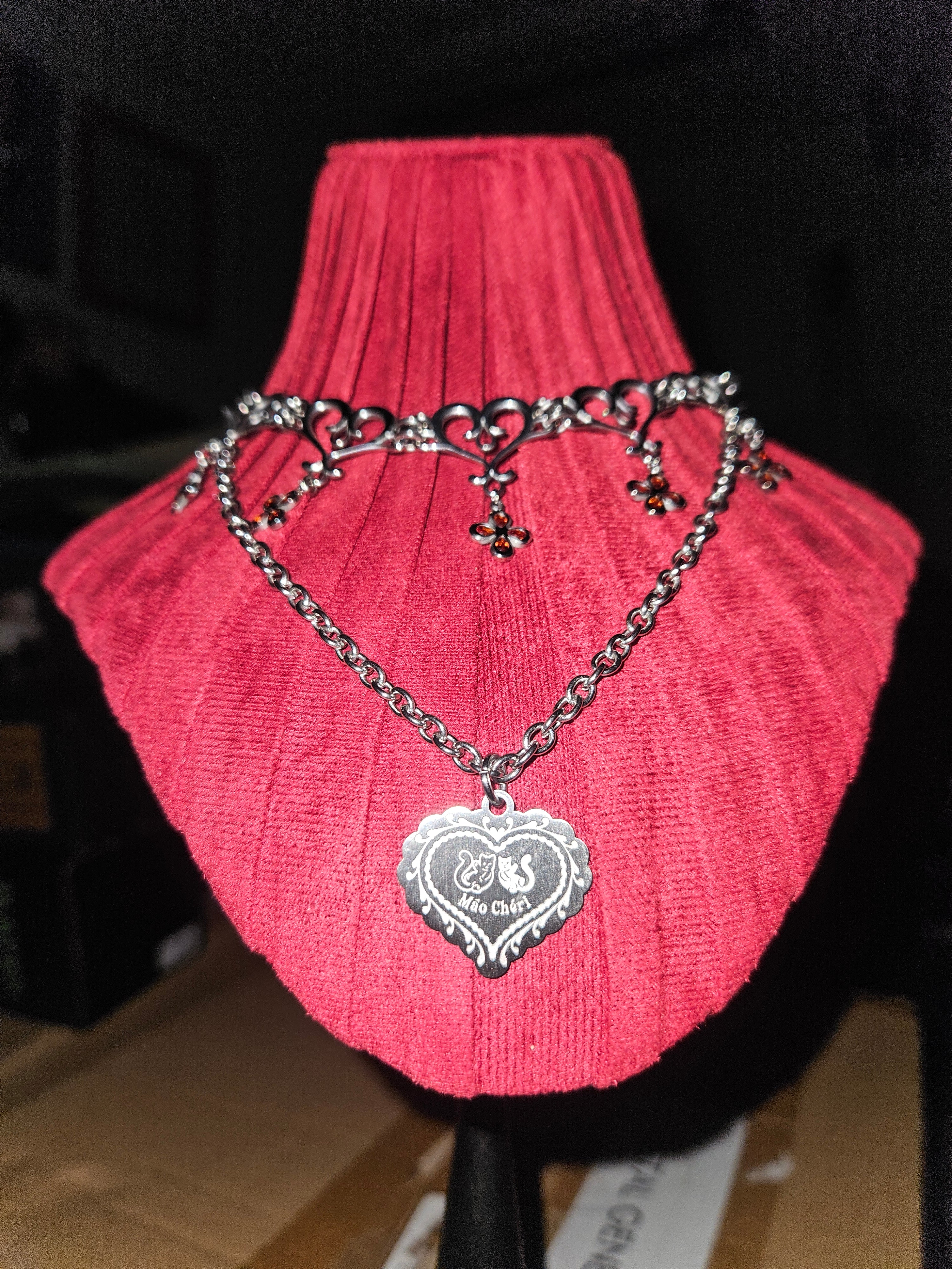 Heart of Steel Necklace